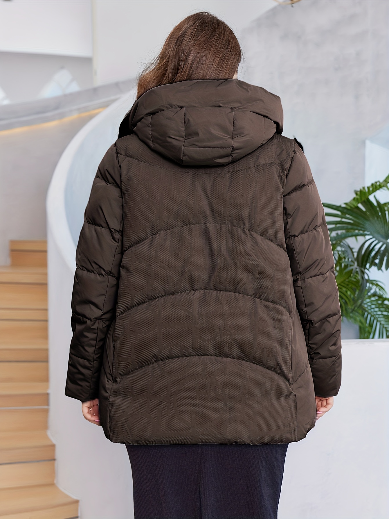 Winter Jacket Women Down Casual Winter Coats Plus Size Hooded