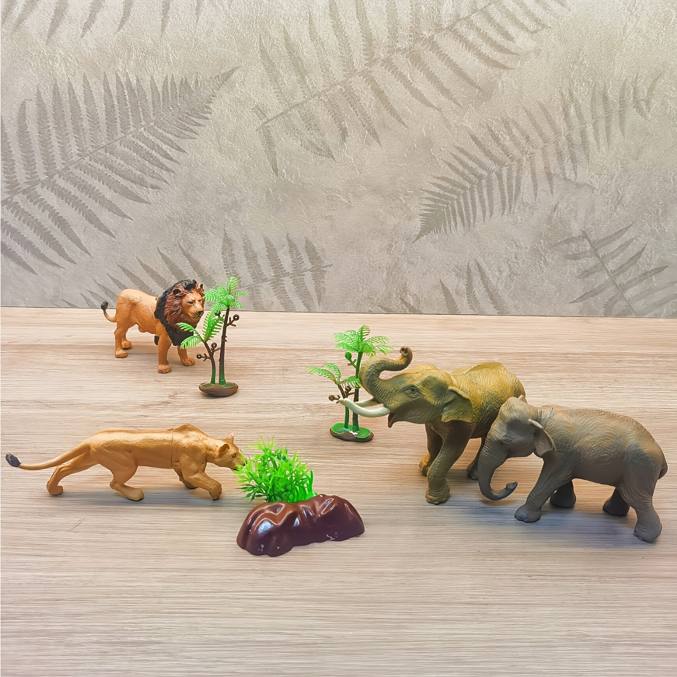 1pc Animaux Figures Jouets Figurines D'animaux Jungle - Temu Canada