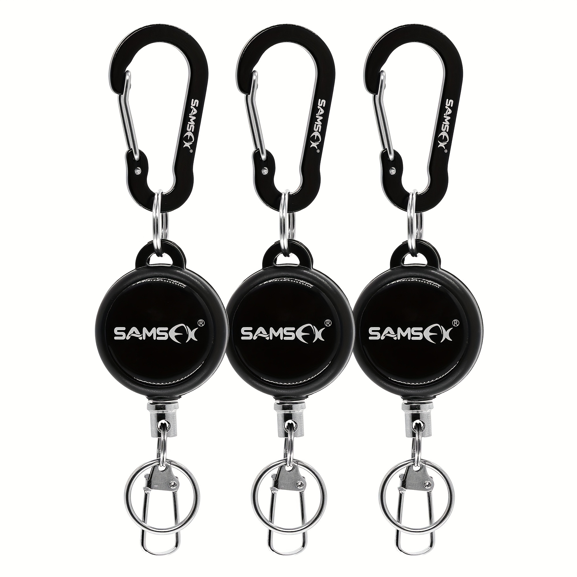 Fly Fishing Zinger Retractor Anglers Quick Release Key Chain - Temu