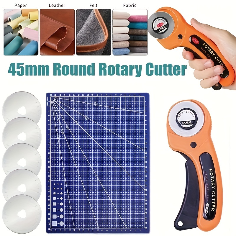 45mm Leather craft Rotary Cutter Leather Cutting Tool Leather