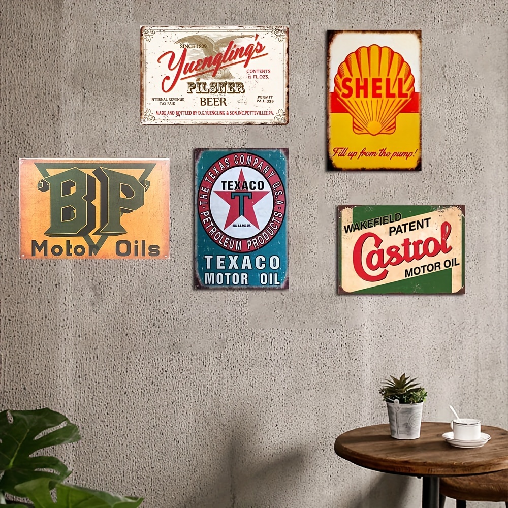 Garage sign, Man Cave Signs, Garage Decor for Men, vintage tin