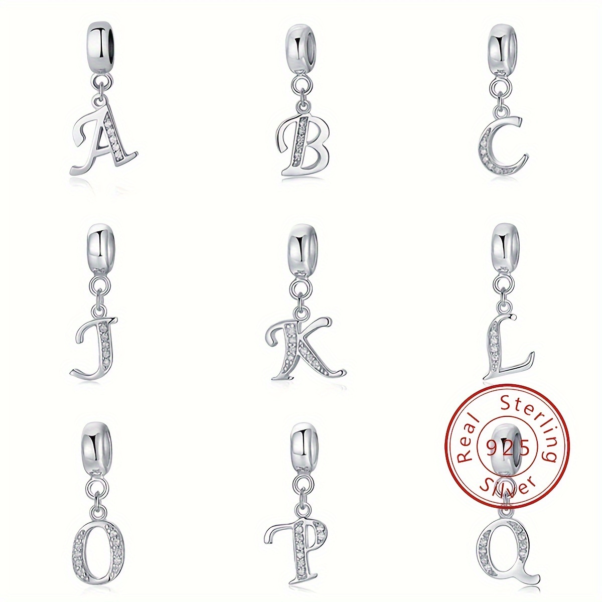 Sterling Silver Charms - Temu