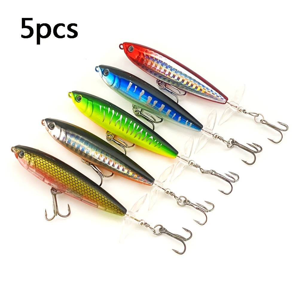 Sinking Floating Pencil Fishing Lures Artificial Wobblers - Temu