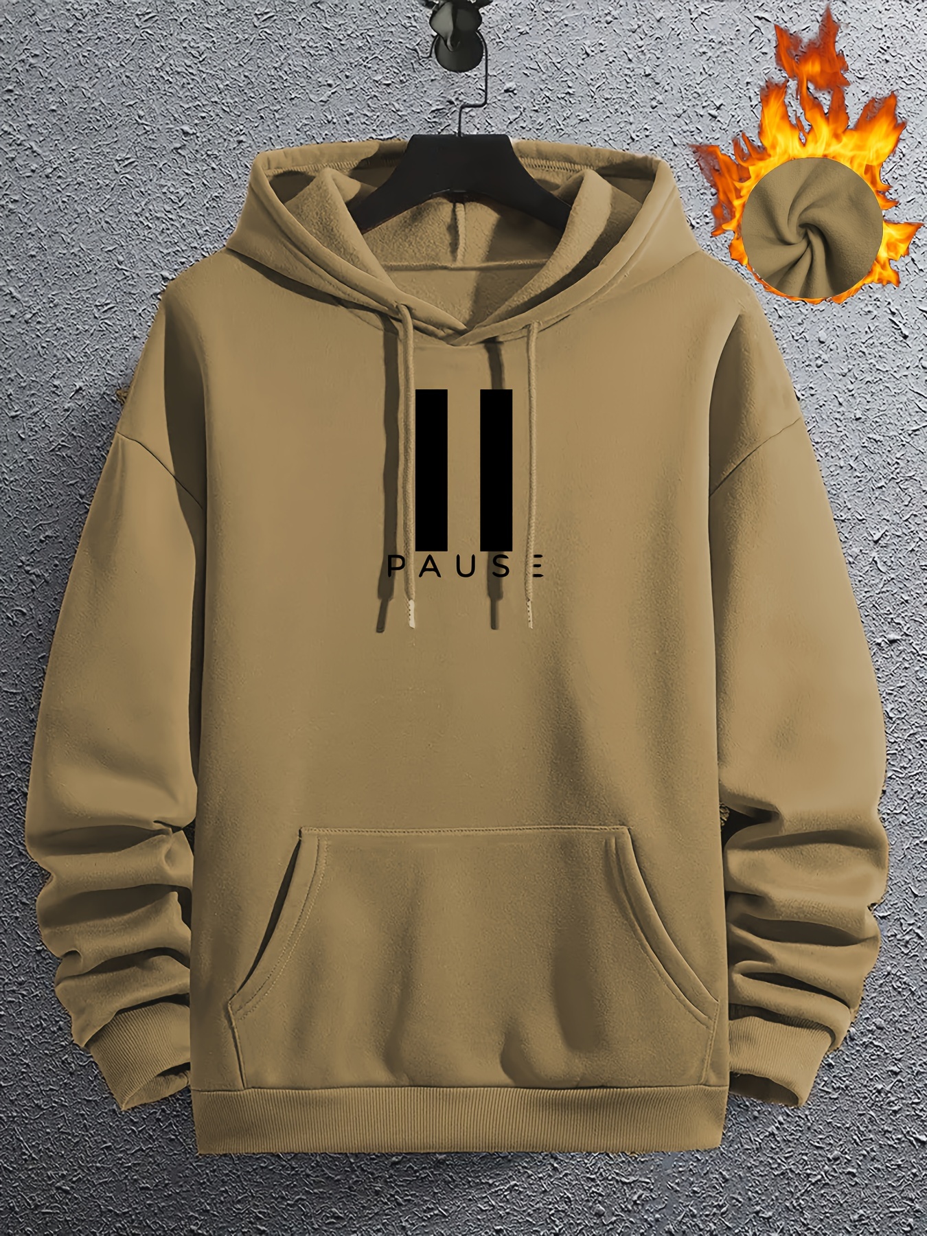 Graphic Hoodies Casual Warm Ski Jacket Windbreaker Vintage Mens 並行輸入品