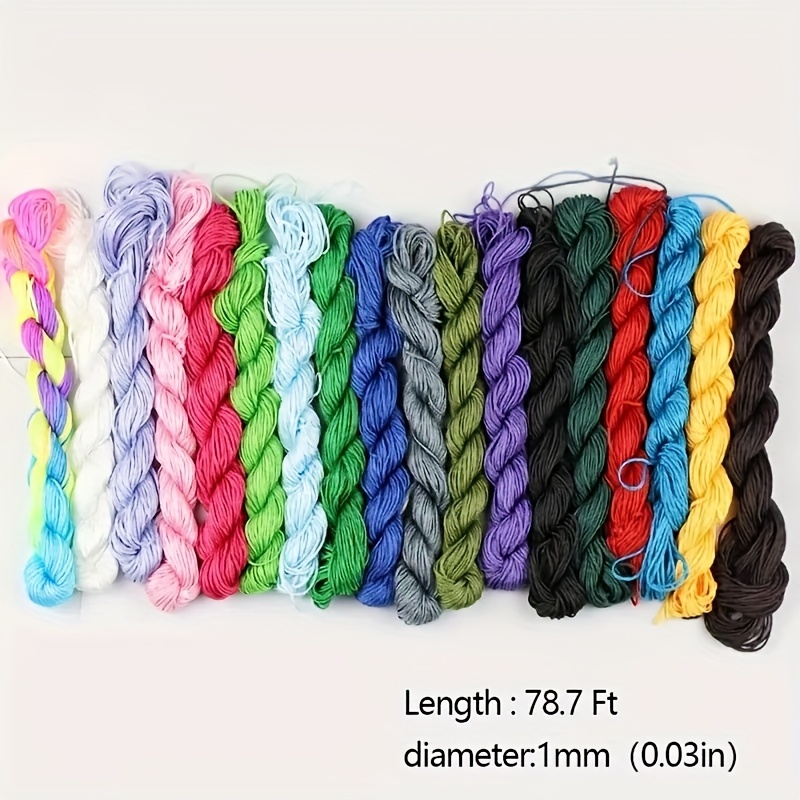 Length Nylon Chinese Knot Braided Ab Jade Wire Hand String - Temu
