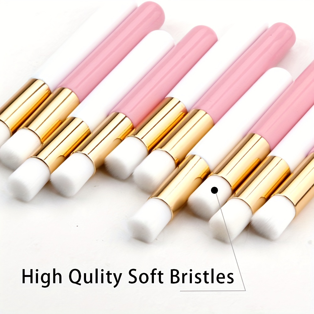 10-Piece Lash Shampoo Brushes Facial Cleansing Brush Nose Pore Cleaning Tool