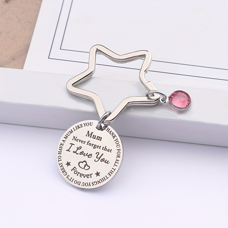 Mother And Son Keychain Gift, Mothers Day Christmas Gift Birthday Gift For  Mom From Son - Temu