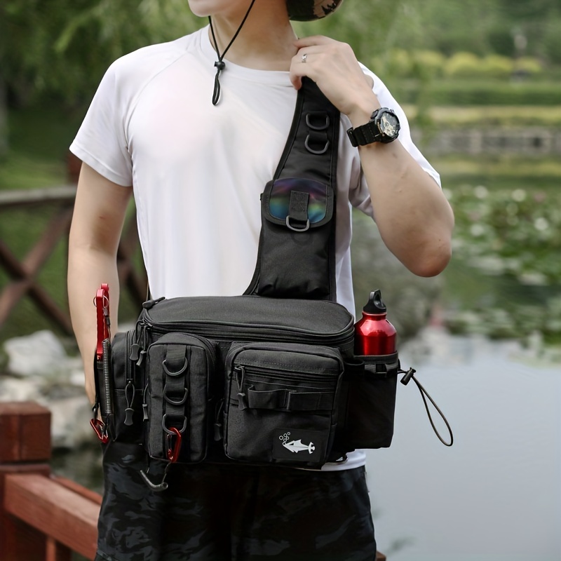 Lightweight Waterproof Fishing Backpack Rod Holder - Temu