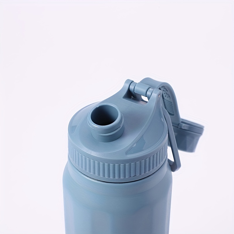  Botella térmica de agua térmica de acero inoxidable de 44.0 fl  oz de 57.5 fl oz, termo con vaso de pajilla, vaso portátil para bebidas  calientes (tamaño : 44.0 fl oz