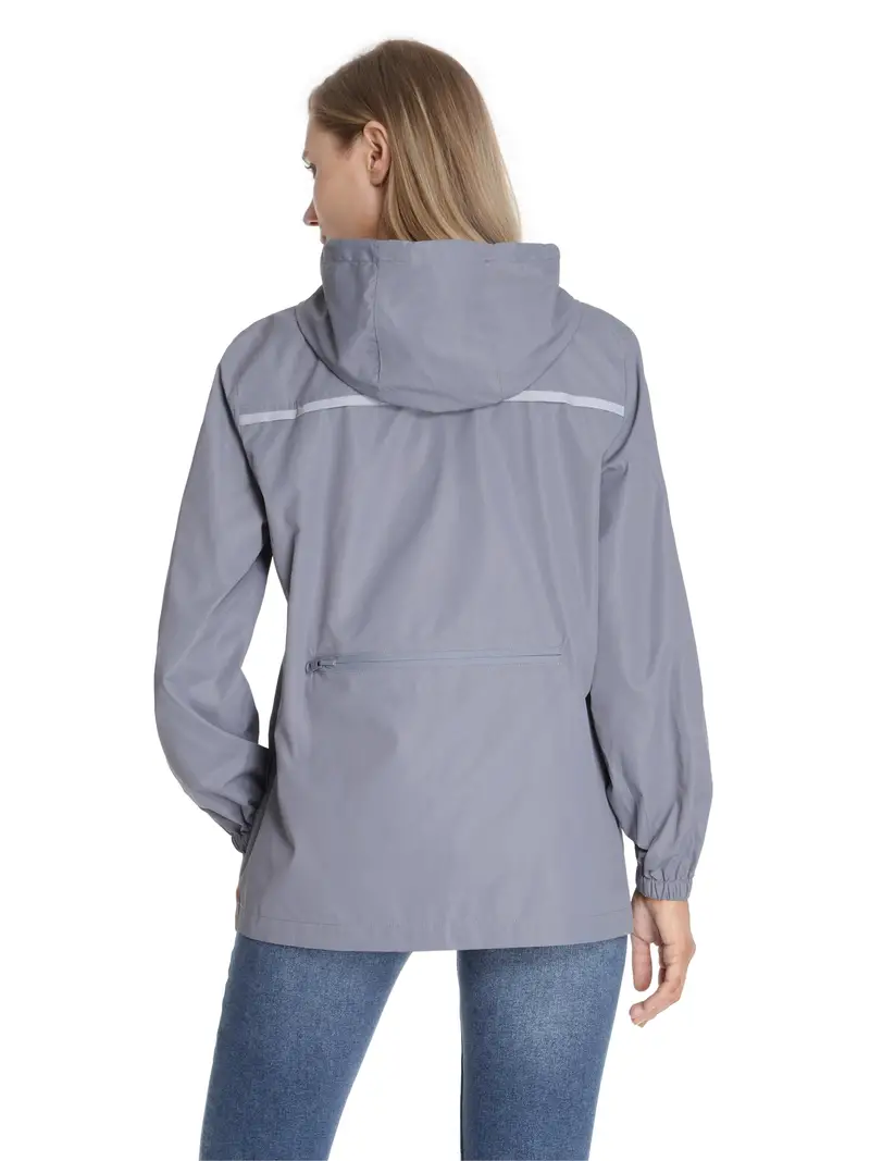 Women's Waterproof Hooded Raincoat Lightweight Packable Rain - Temu