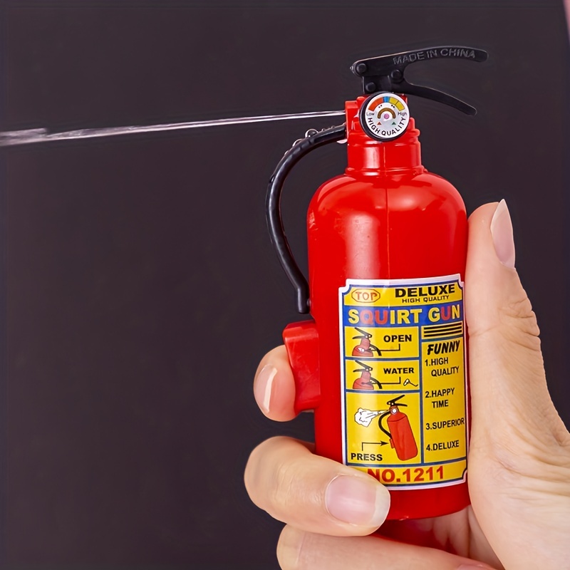 Extintor de incendios Juguete Plástico DIY Pistola de agua Mini Spray Niños  Ejercicio Juguetes Likrtyny juguetes de los niños
