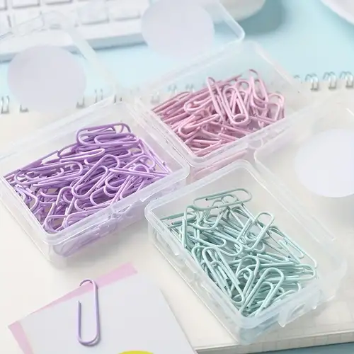  25 piezas de clips de papel con formas de sobre, divertidos  accesorios de escritorio de oficina : Productos de Oficina