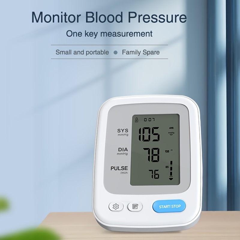 Fda Certified Rechargeable Arm Blood Pressure Monitor - Temu