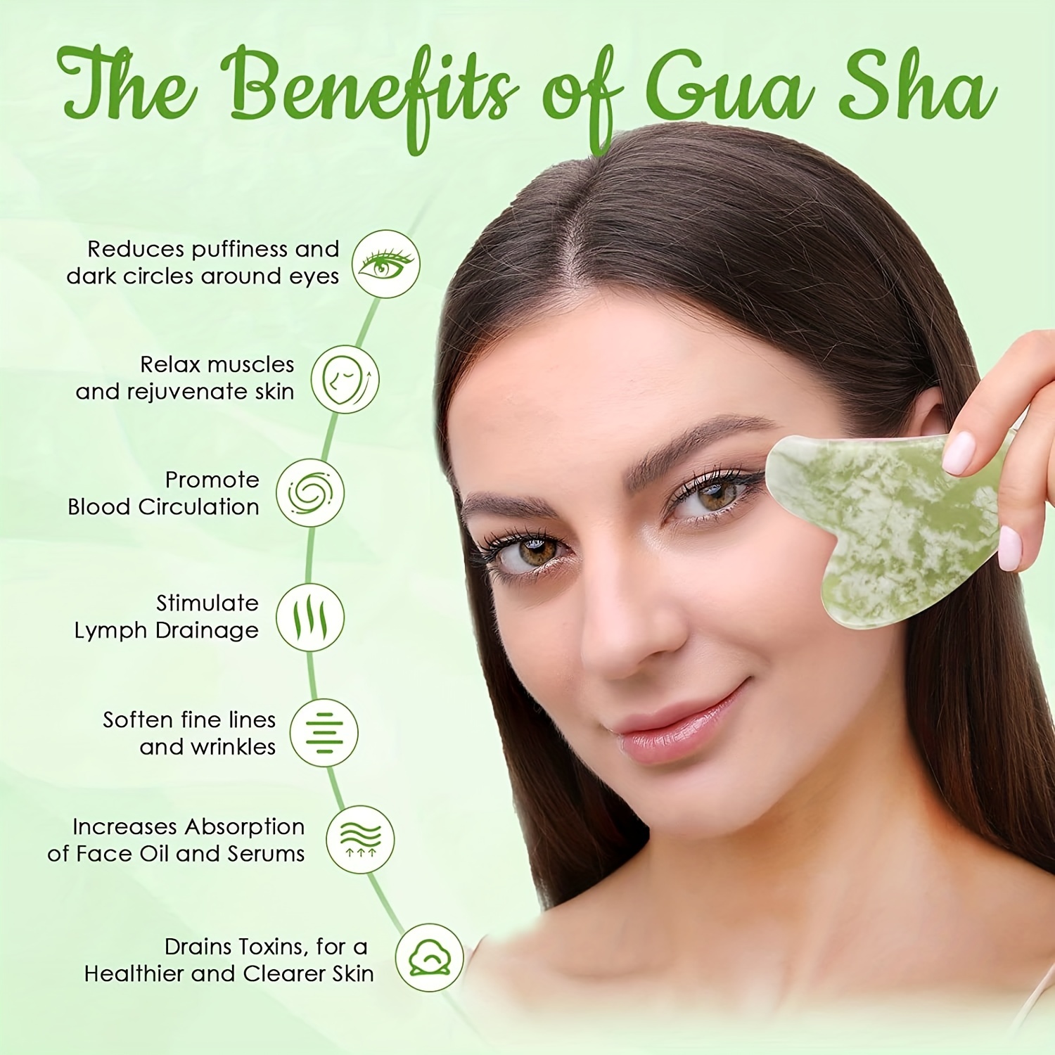 Gua Sha Scraping Tool for Pain Relief Full Body Massage Trigger Point Care