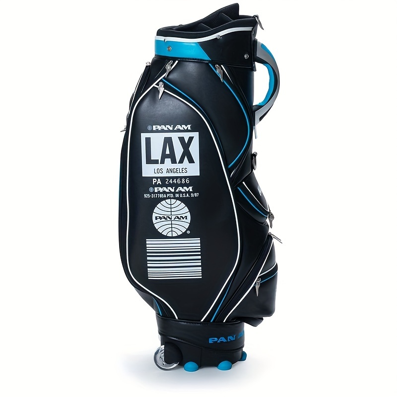 1pc hidden trolley design golf bag with wheels golf club bag golf accessories