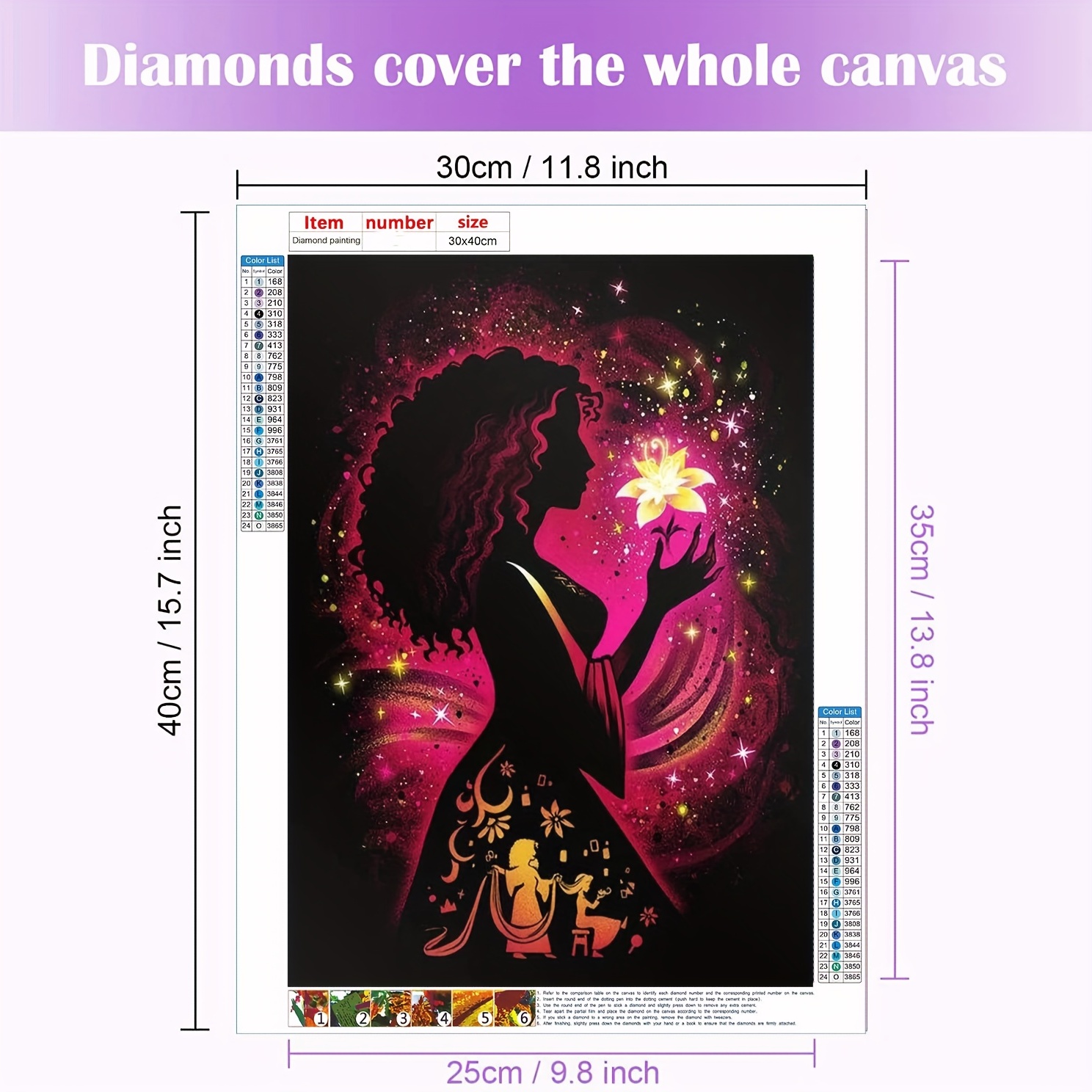 Diamond Painting Kit Protagonist Character Diy - Temu