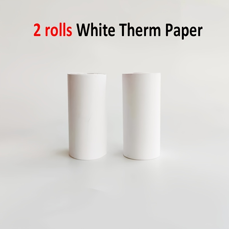 Printable Adhesive Paper white Adhesive Thermal Paper - Temu