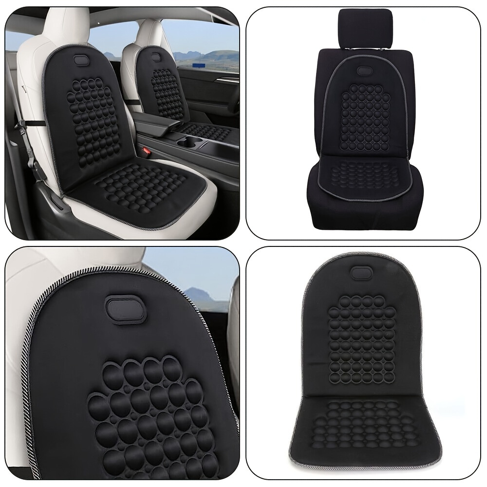 1pcs Pu Leather Car Front Seat Cover Mat Breathable Chair Soft