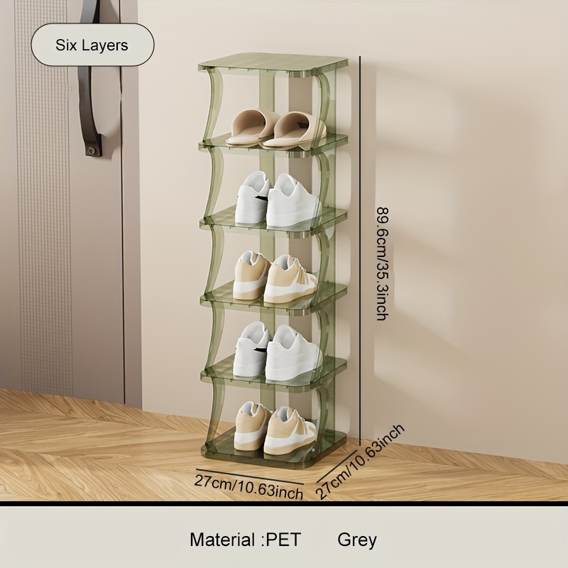 Multi-layer Flexible Shoes Storage Rack Easy-assembled Space
