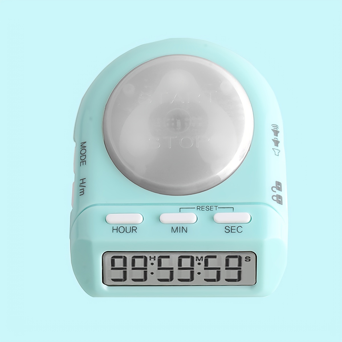 1pc Simple Silent Timer for Teachers & Cooks