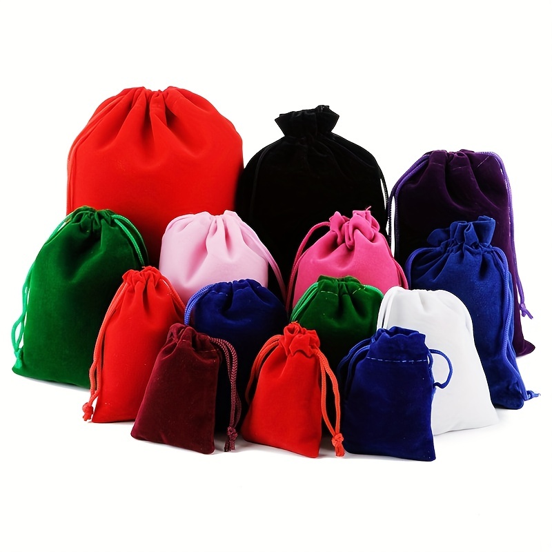 Corduroy Cosmetic Lipstick Storage Drawstring Bags High Quality Christmas  Gift Package Small Pouch Candy Organizer Pouch