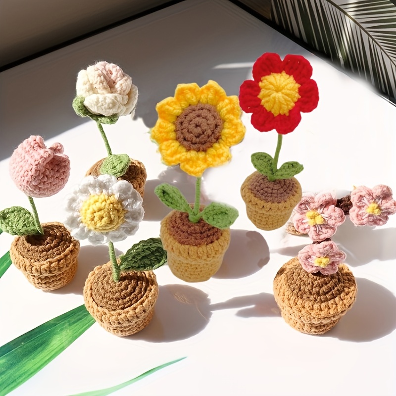 Realistic Sunflower Toys Potted Flower Simulation For Home - Temu