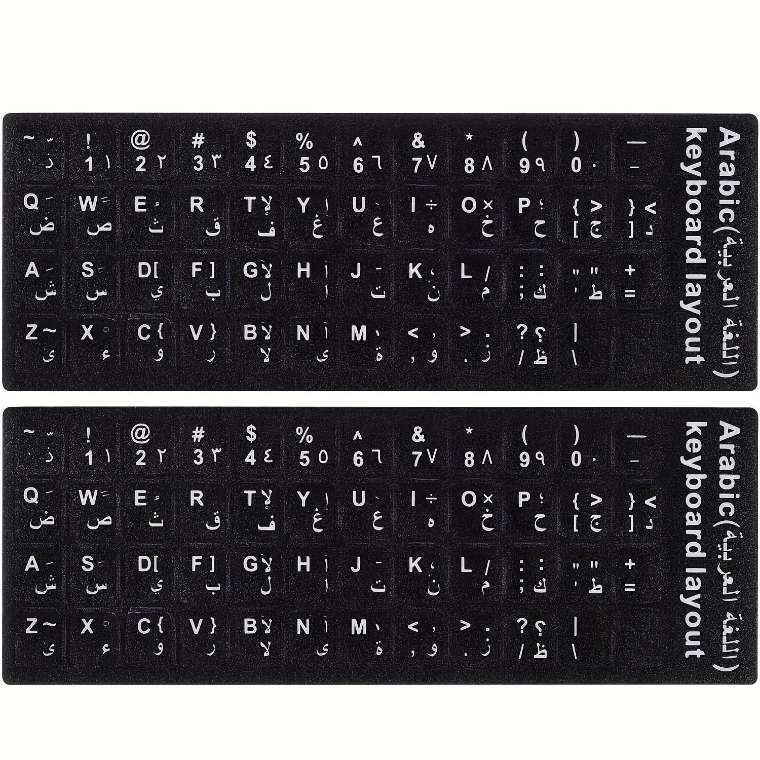 Pegatinas del alfabeto del teclado Pegatinas del teclado del