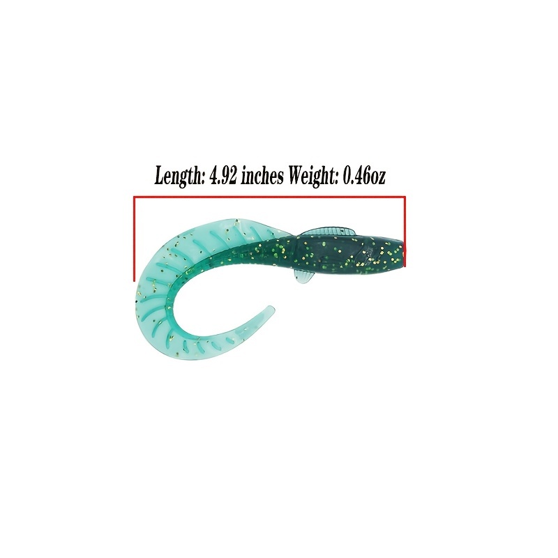 Bag Soft Fishing Lures Bass Soft Paddle Tail Fishing - Temu