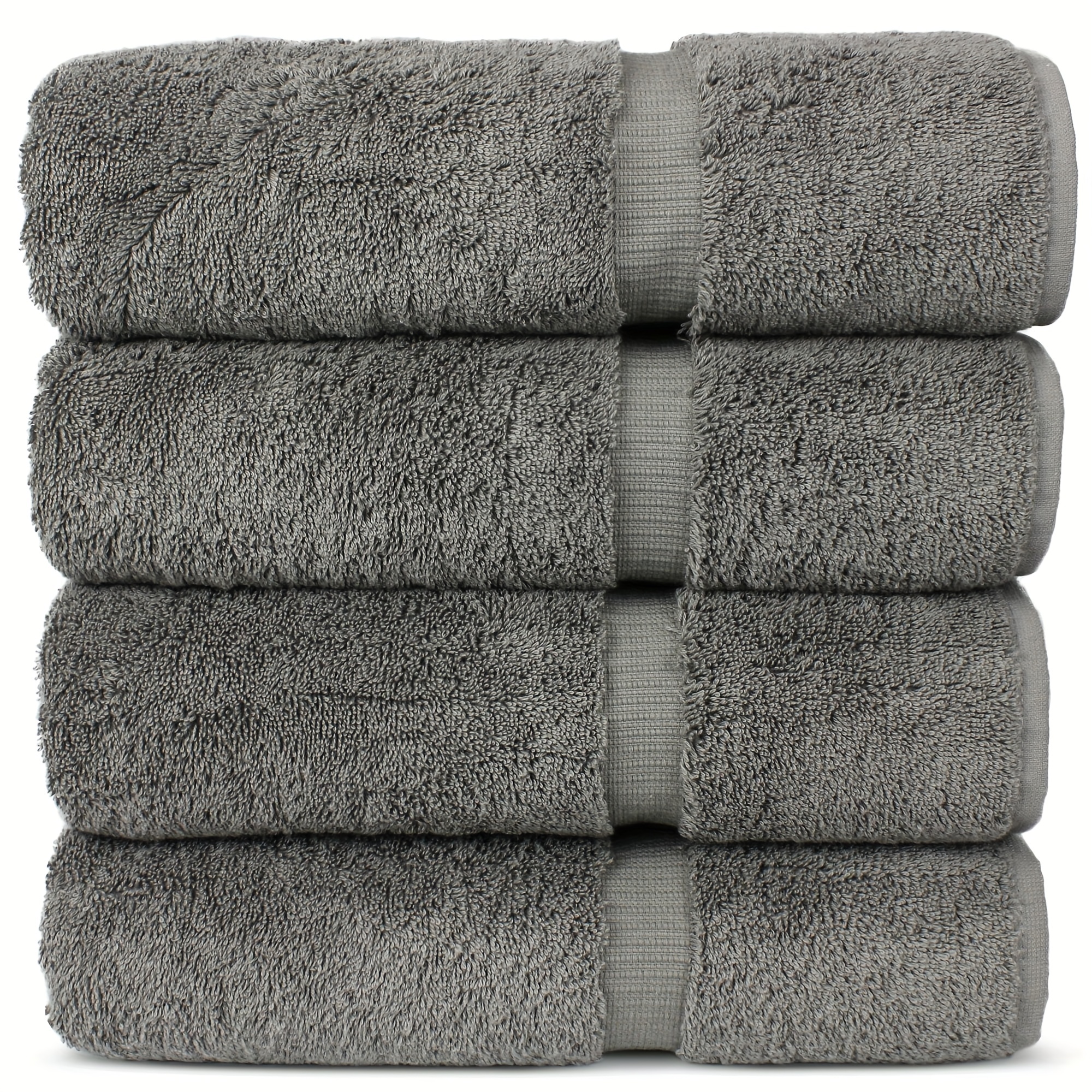 Absorbent Soft Cotton Hand Towels For Hand, Facial, Gym And Spa Dark Gray -  Temu