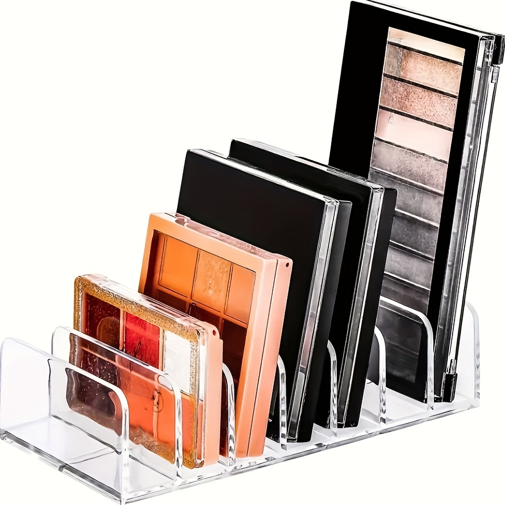 New Eyeshadow Palette Organizer Eyepowder Storage Tray Cosmetics Rack Makeup  Tools Compartment Holder for Women Makeup Organizer - AliExpress