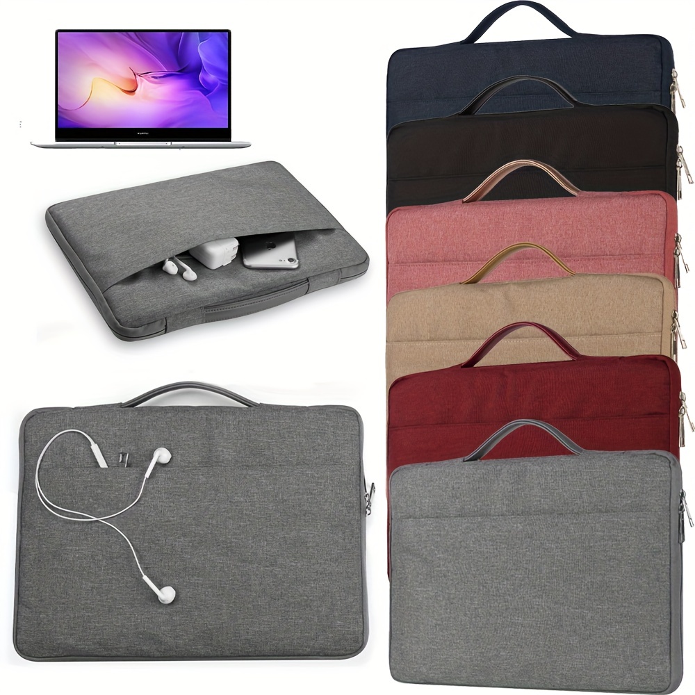 Estarer 13.3-14 inch Mens Laptop Messenger Bag,Work Satchel Shoulder Bag  for MacBook Pro/MacBook Air/Surface Pro/Chromebook,Grey Computer Briefcase