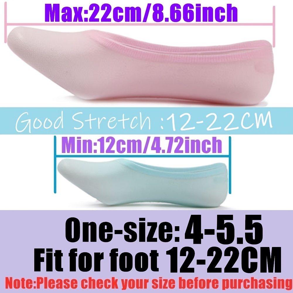 10 Pairs Women's Socks: Hidden, No Show, Boat, Breathable, Low Cut, Invisible at Our Store