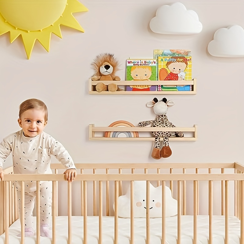 Nursery best sale shelf accessories