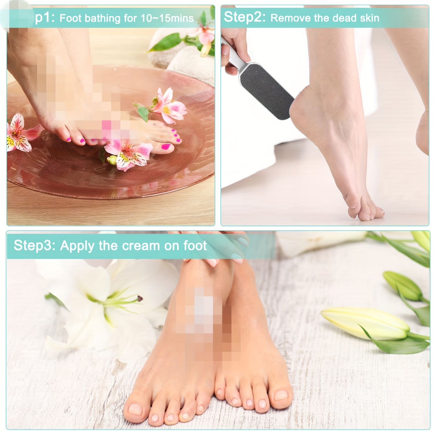 Portable Double sided Foot File For Dead Skin Callus Removal - Temu