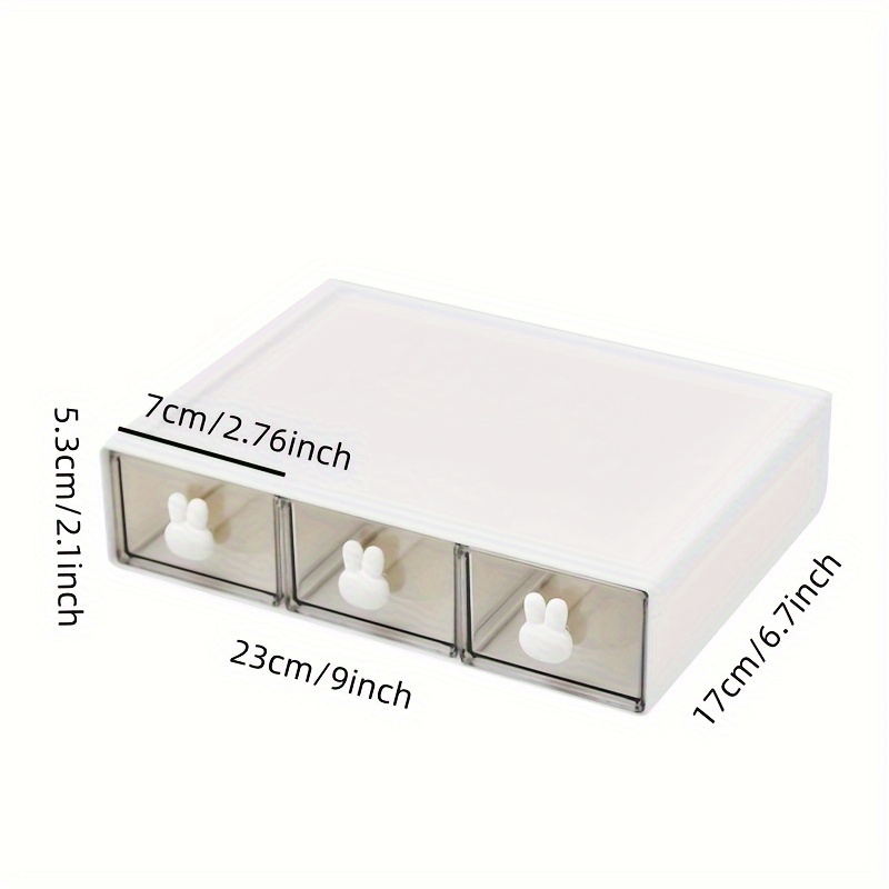 Desktop Drawer Storage Box Hairpin Makeup Organizer