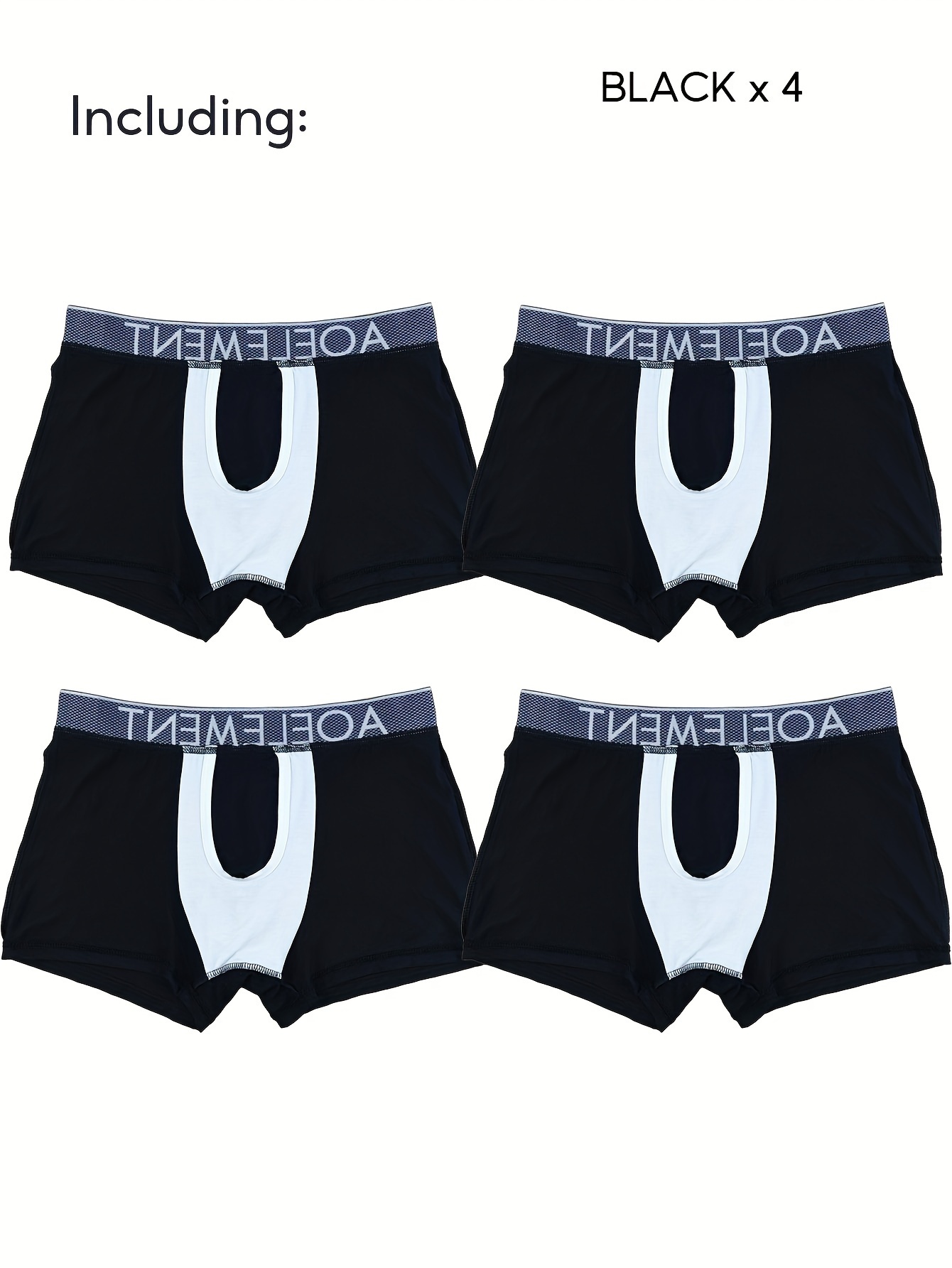 Asian Size Men's Underwear Fashion Personality Breathable - Temu Canada
