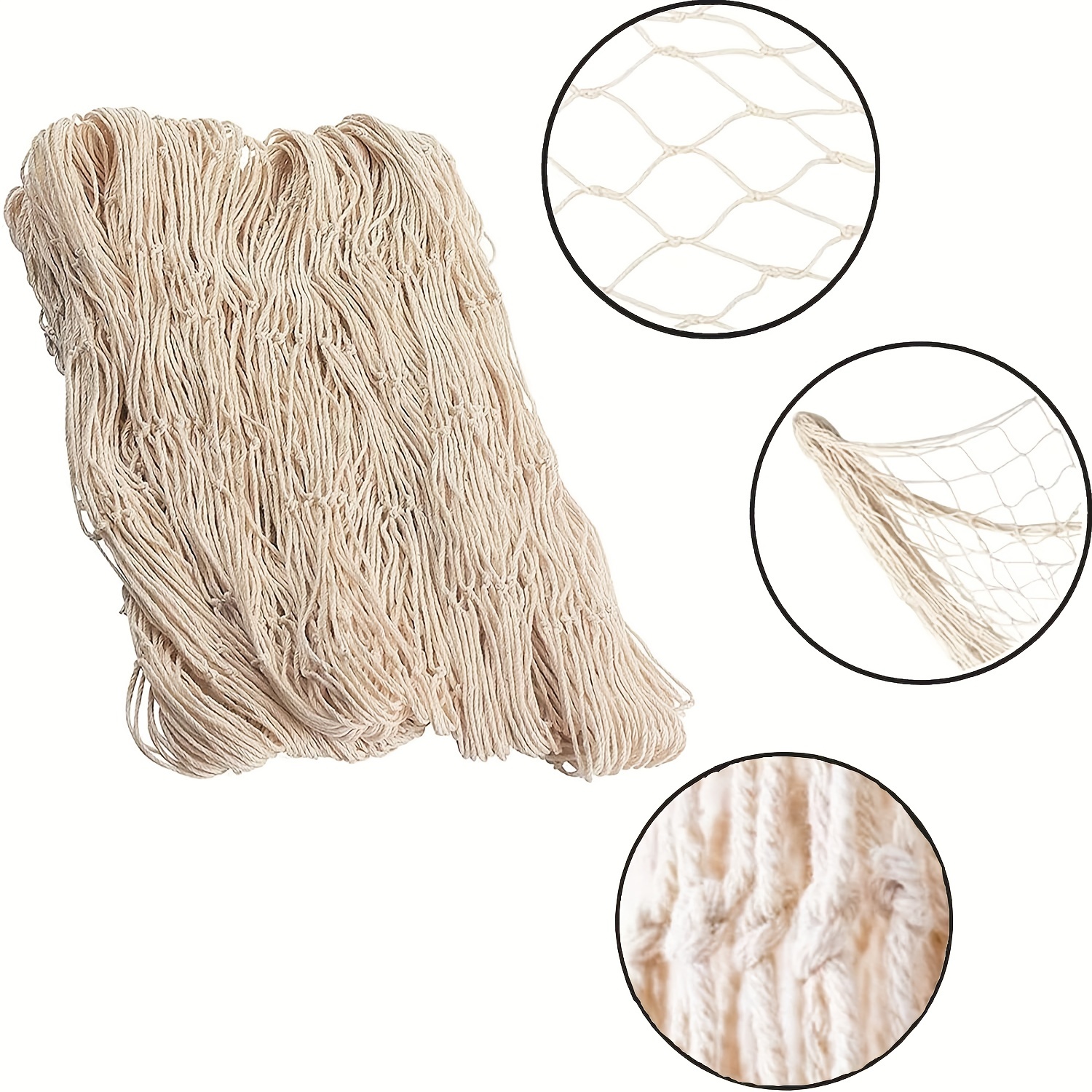 Decorative Fish Net, Fishing Net Decor, 79 x 59inch Ocean Pirate Beach  Theme Party Home Decorations, Mediterranean Style Decor Nautical Decorative  Fish Net with Sea Shells, Color Beige : : Home