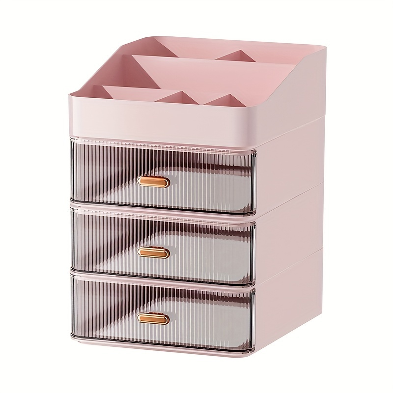 Makeup Storage Cabinet Vertical File Cabinet Storage Case for
