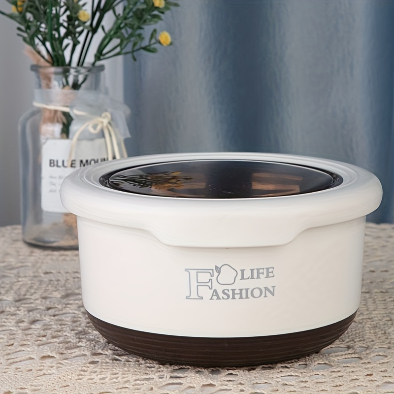 3pcs Stainless Steel Lunch Boxes Portable Sealed Fresh keeping Bowl