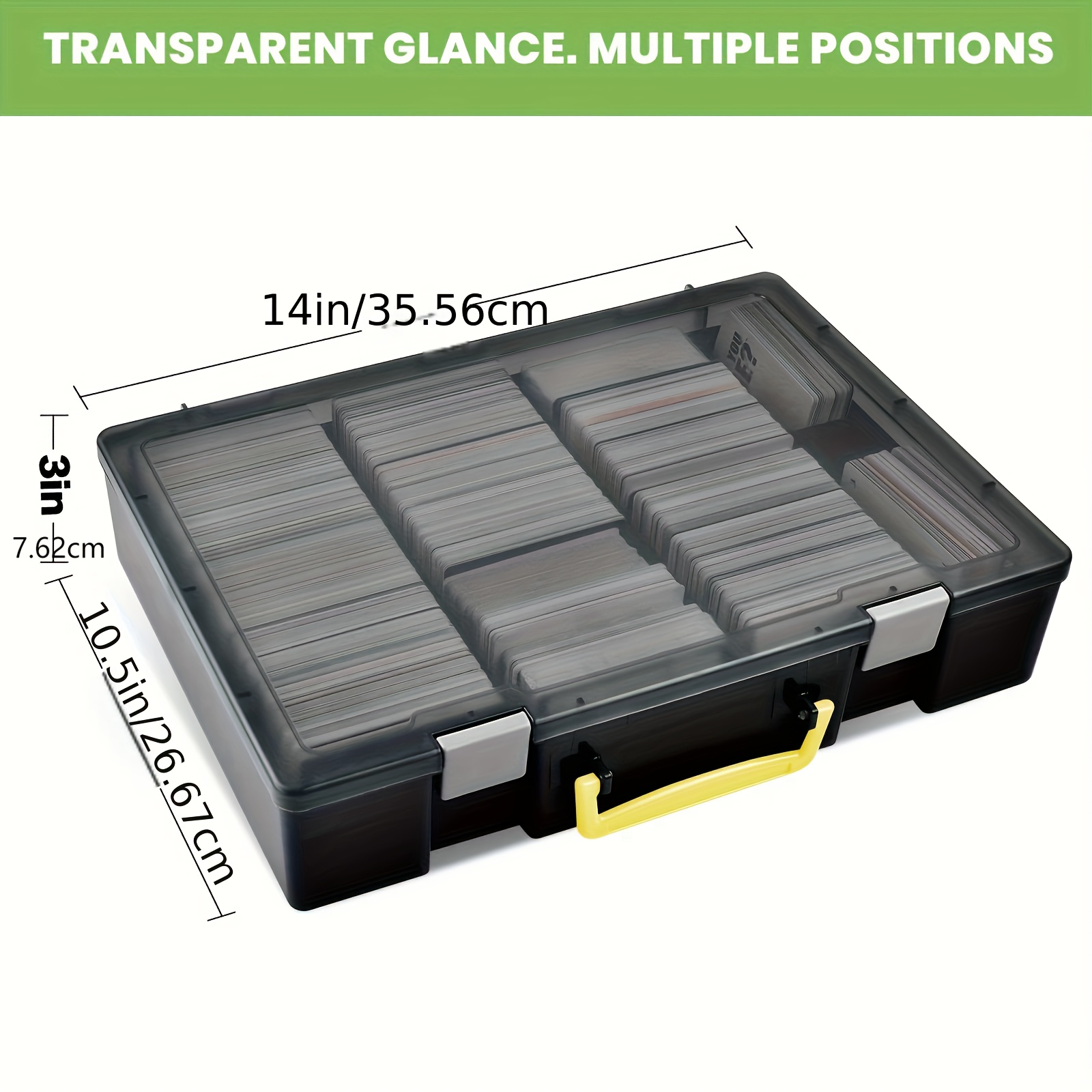 2200+ Card Case Holder C.a.h/mtg Deck Box Organizer Storage - Temu