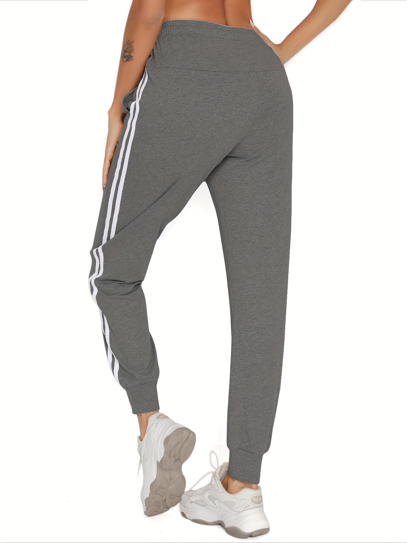 Casual Sport Trousers Jogger Women with 2 Side Pocket Loose