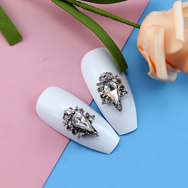 Luxury Nail Art Rhinestone Charms cute 3d Dangle Nail Charms - Temu