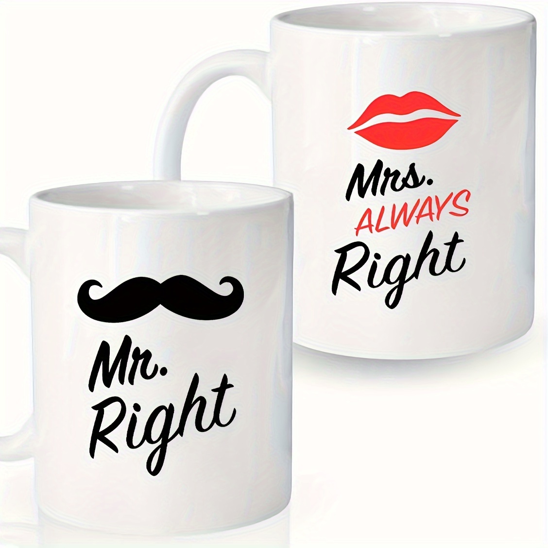 M. et Mme, cadeaux de tasses à Café drôles pour couple