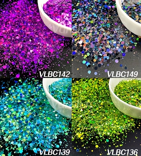 Bag Tumbler Resin Craft Glitter Sequins Holographic Laser - Temu