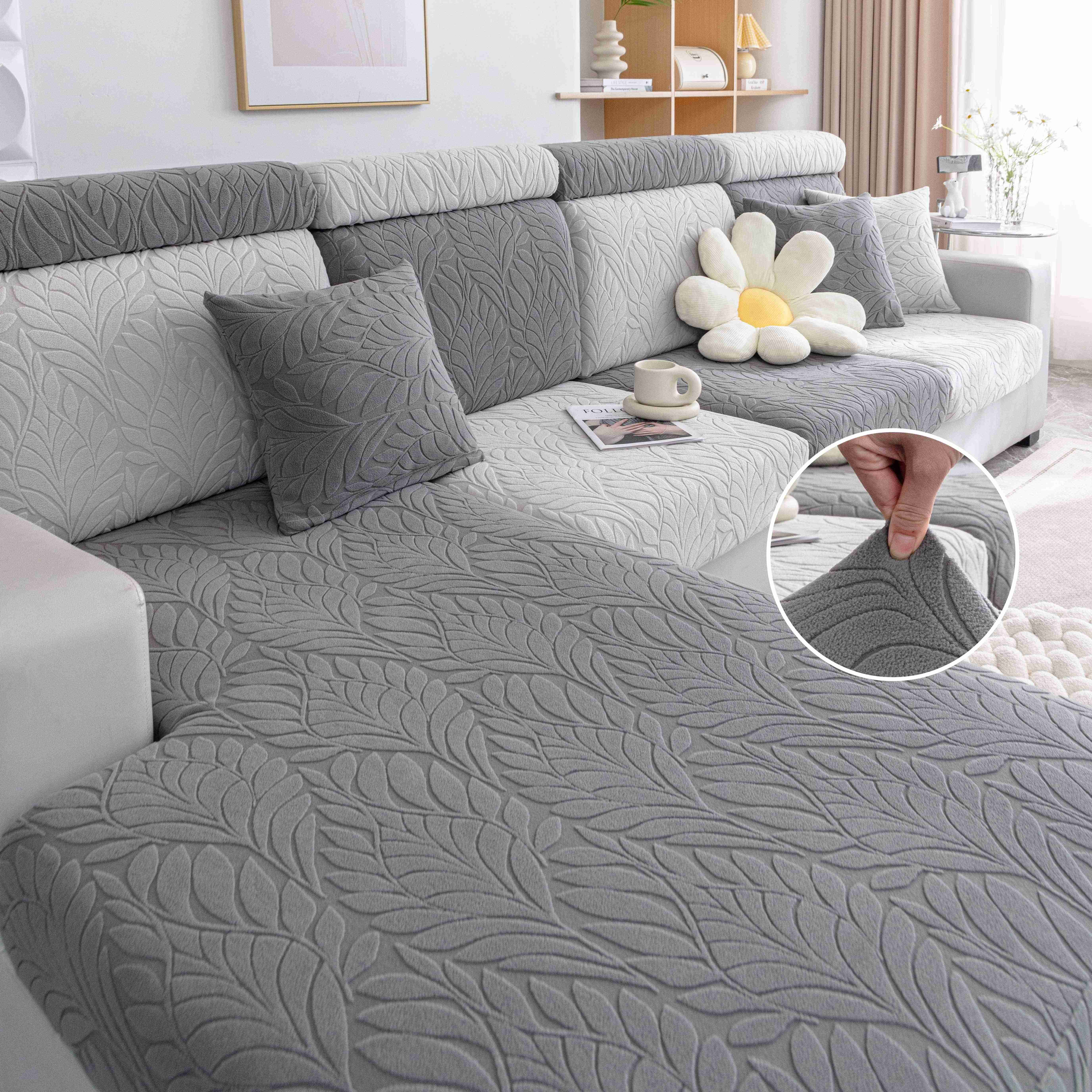 Flower Pattern Sofa Cover Seasonal Couch Cushion Anti-slip Sofa Towel  Cotton Minimalist Custom Universal Sofa