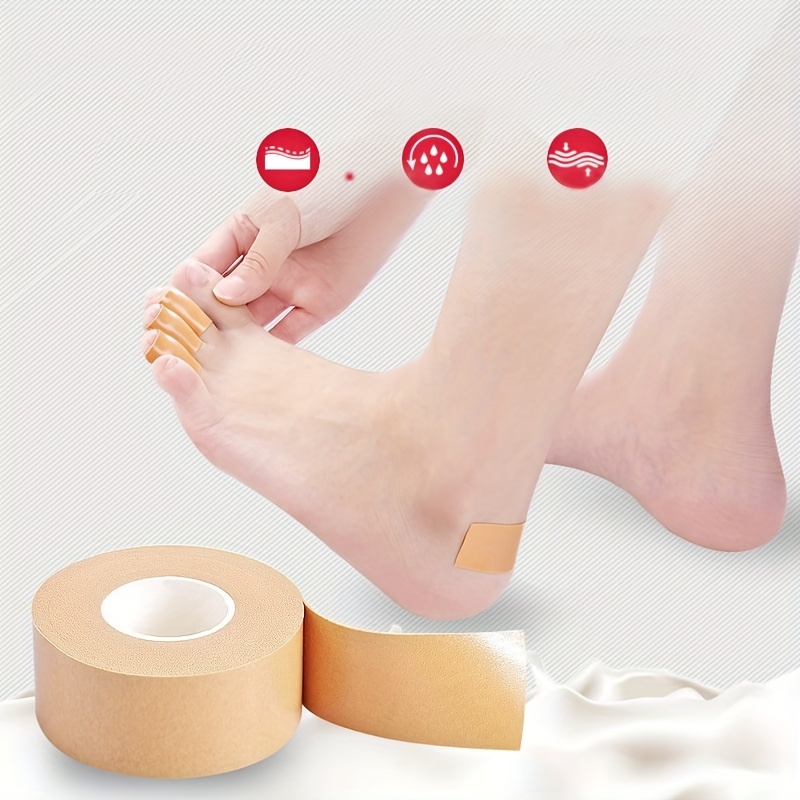 Waterproof Rolls Foot Care Sticker Heel Grip Tape Hand Foot Care Protector  Anti Slip Feet Pad