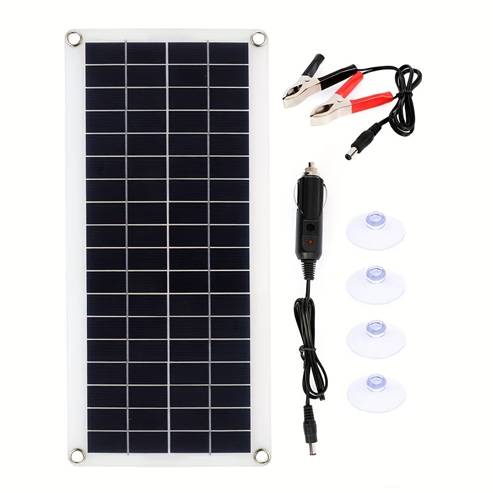 1 Pacco Kit Pannello Solare Completo 18v 24v Usb Controller - Temu Italy