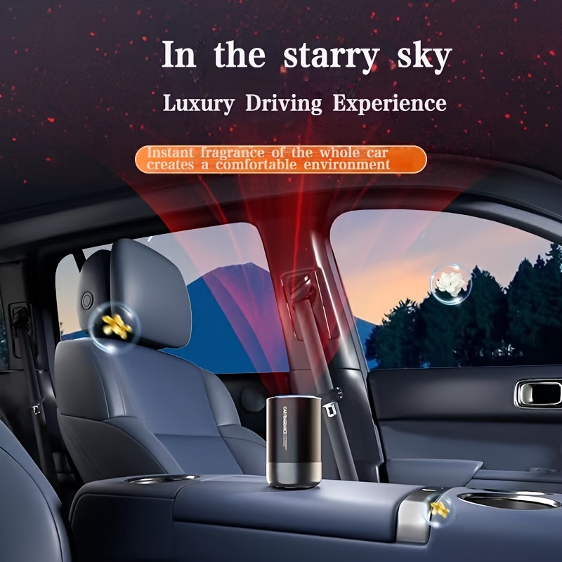 Starry Sky Top Atmosphere Light, Car Spray Aroma Treatment, Ai Intelligent  Car Start And Stop, 6 Colors Essential Oil, 5 Gears, Air Freshener, High-quality & Affordable