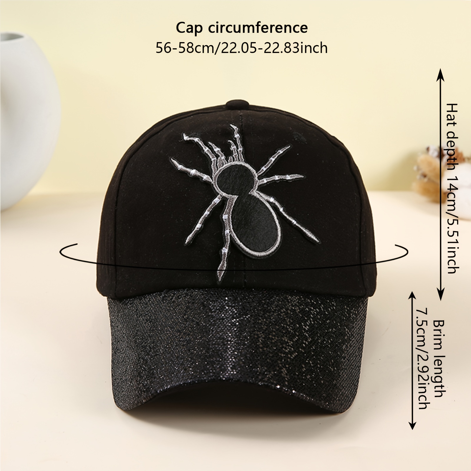 Black Widow Can Patch Hat