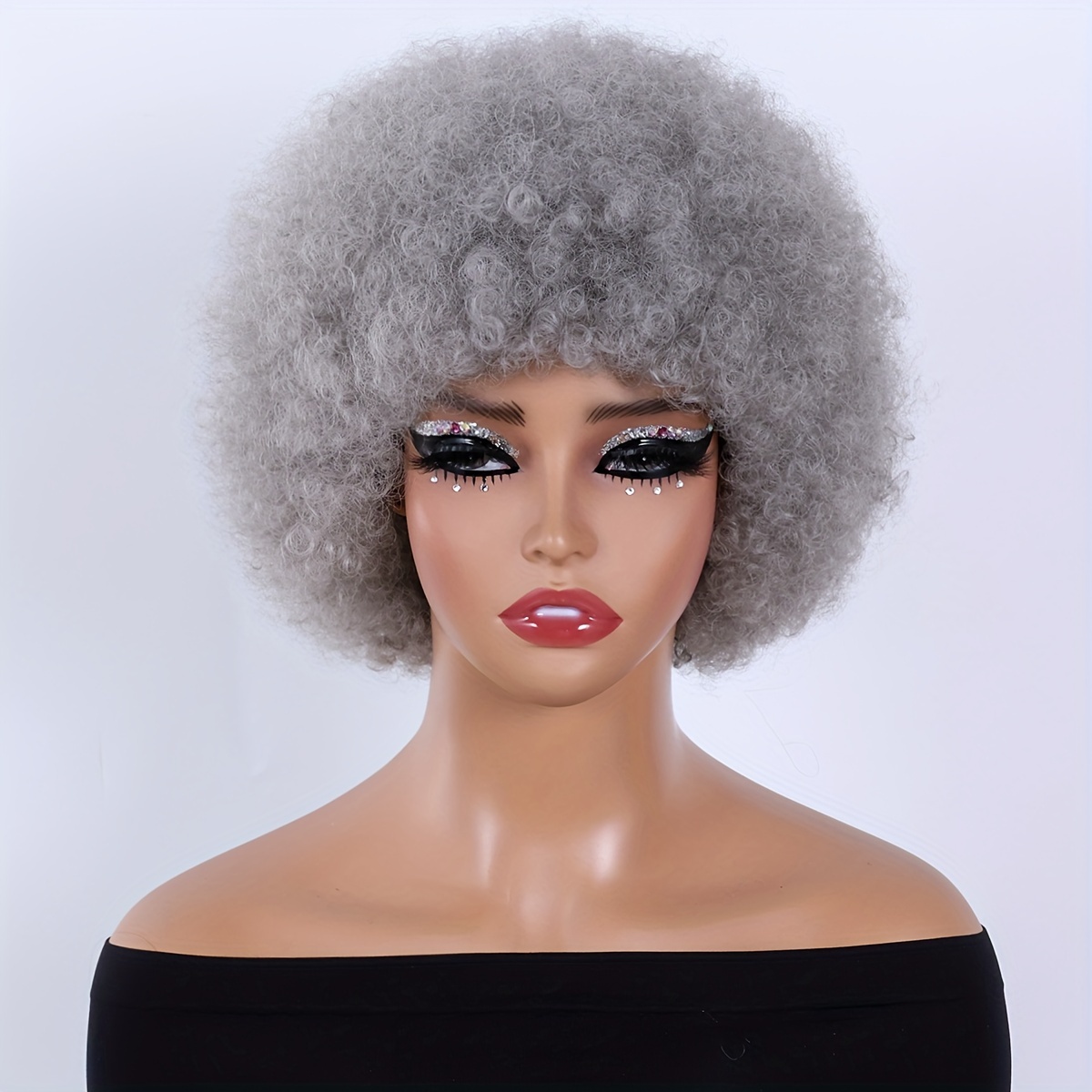 70 s Afro Curly Wigs Women Soft Blonde Afro Wigs Large Temu